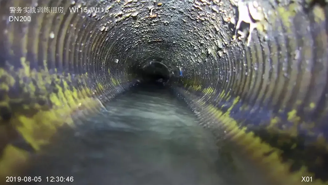 X5-HMA Pipe CCTV Inspection Robot with Rotary Camera DN200 Inspection