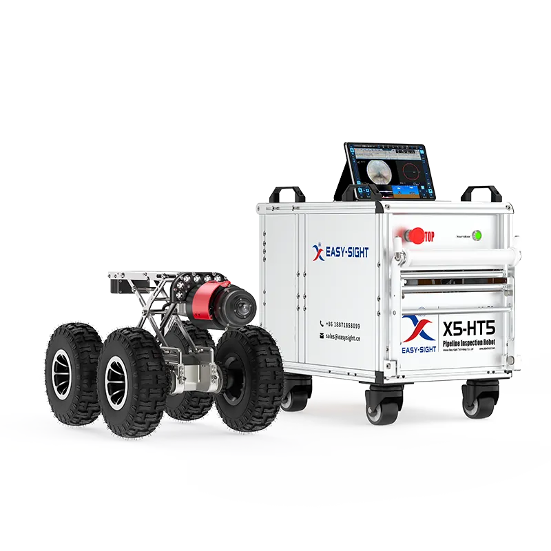 X5-HT5 Pipeline CCTV Inspection Robot