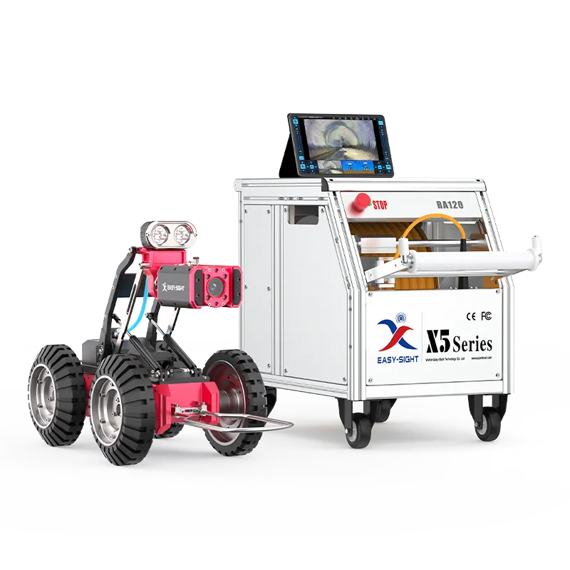 X5-HT4 Pipeline CCTV Inspection Robot