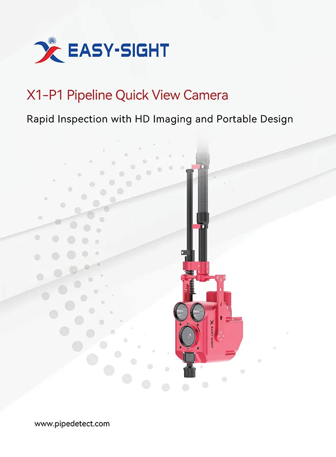 X1-P1 Pipeline Quick View Camera (Standalone Tablet Version)