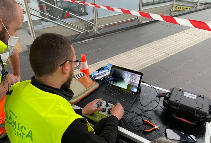 X5-HR Sewer Robot in Italian Urban Infrastructure Inspection