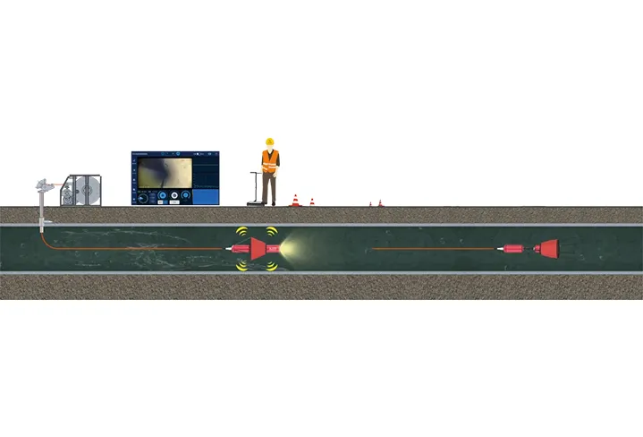 Pressurized Leak Detection on a DN1200 Water Main