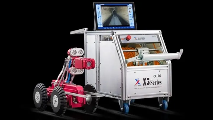 Sewer Inspection Robot in Drainage Pipeline Detection