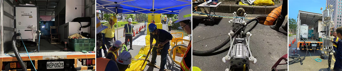 125m DN1200 Drainage Pipeline Rehabilitation in Taiwan