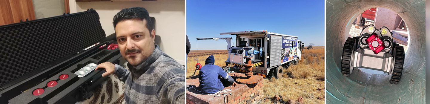 Long-Distance Sewer Inspection in South Africa with X5-HW Robot