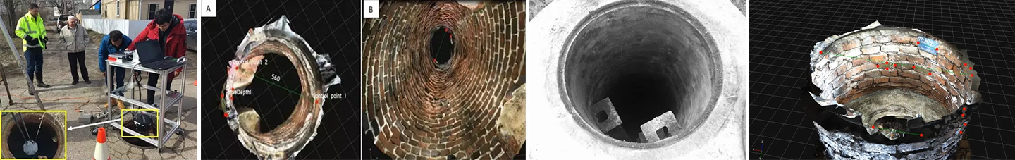 X8-A Manhole 3D Inspection System Applied in US