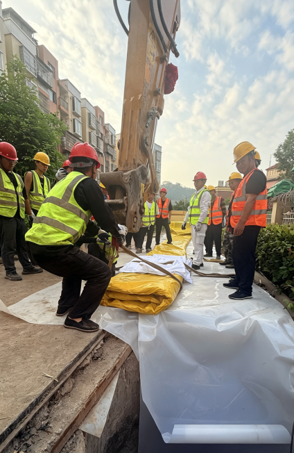 A Regional First! EASY-SIGHT Facilitates the Successful Completion of a Trenchless Rehabilitation Project for an Extra-Large DN1800 Pipeline.