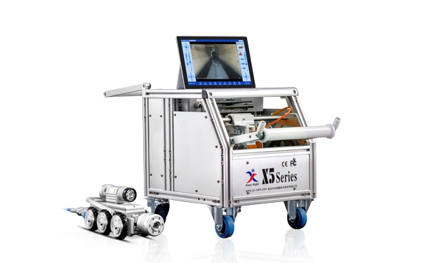 Principles and Advantages of Using Robot for NDT Inspection of Underground Pipes
