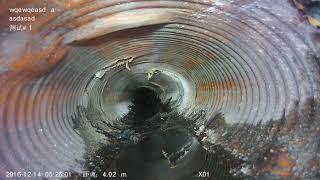 Corrugated Pipe Inspection Video