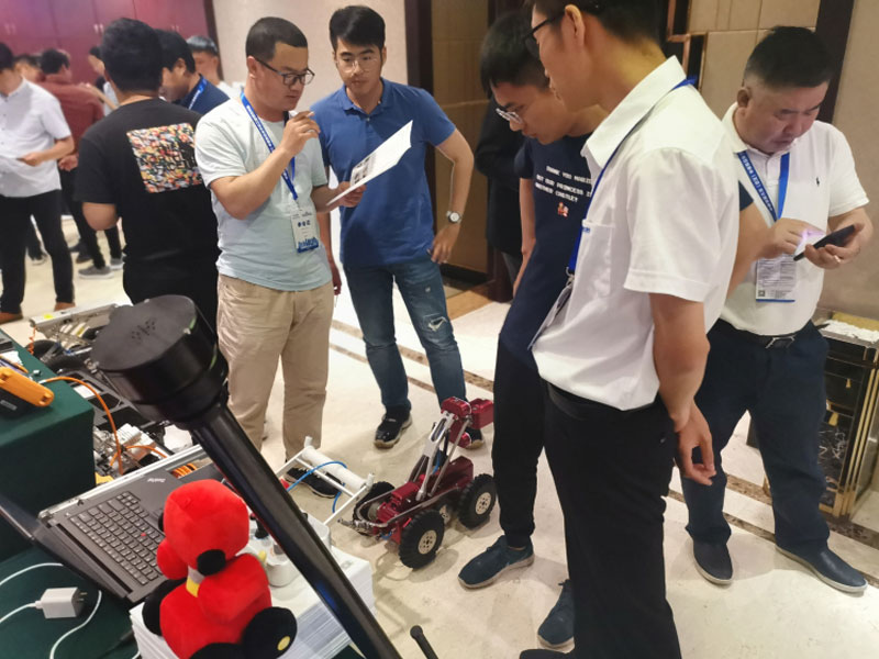 Pipeline Robot Appears In Shandong Water Supply And Drainage Pipeline Inspection Evaluation And Trenchless Repair Technical Training Course