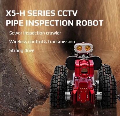 X5-H SERIES CCTV PIPE INSPECTION ROBOT