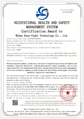occupational health and safety management system