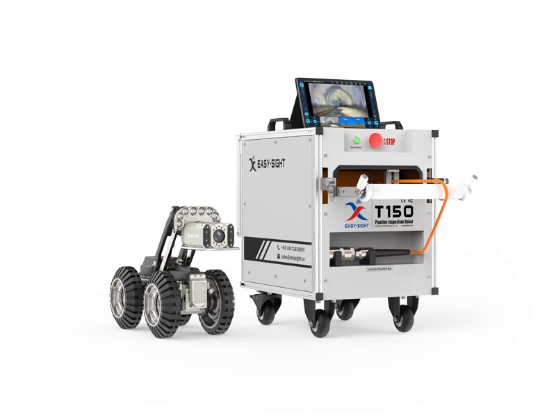T150 Pipeline CCTV Inspection Robot